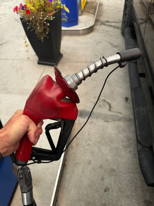 Fuel Nozzle Cover with Drip Cup - Fits 3/4" & 1" Pump Nozzles